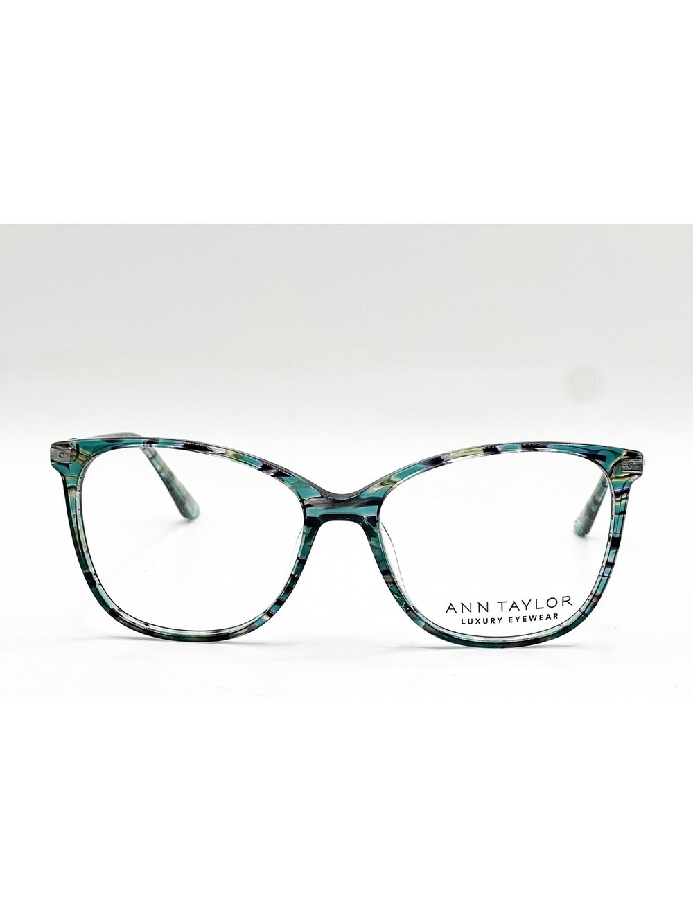 Ann Taylor At021 C02 Emerald Horn Authentic Eyeglasses 52-15-135 - Picture 5 of 5